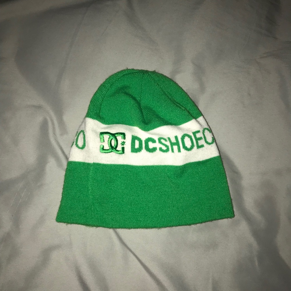 Green DC Shoes Beanie